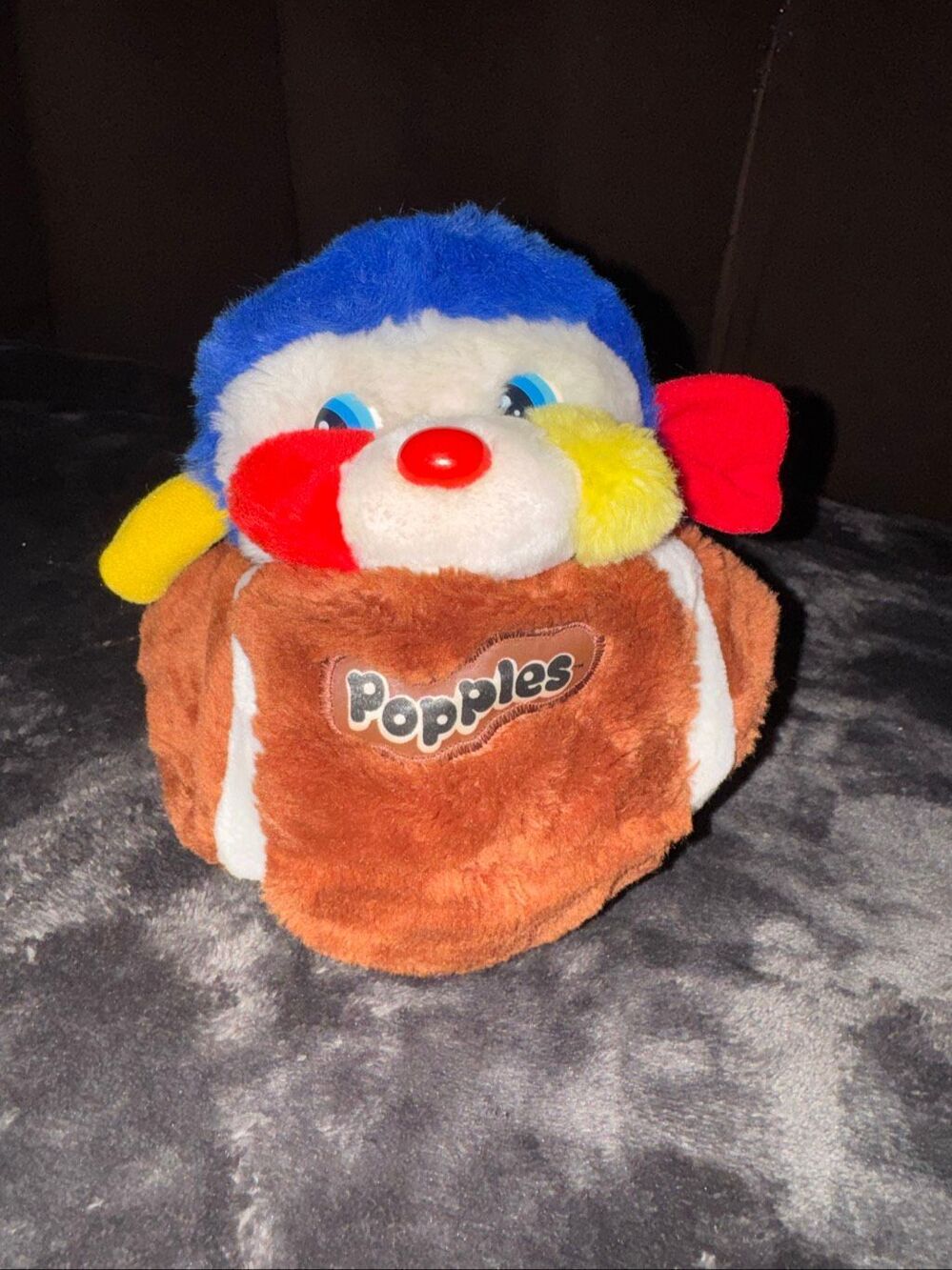 Vintage 1986 Mattel Popples Touchdown plush